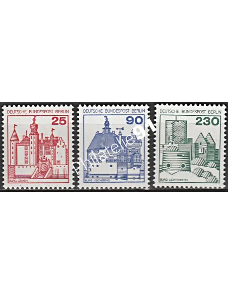 BERLIN, n°  540 à 542, Collection timbres Allemagne
