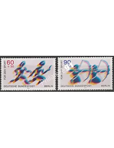 BERLIN, n°  550 à 551, Collection timbres Allemagne