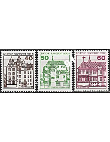 BERLIN, n°  573 à 575, Collection timbres Allemagne
