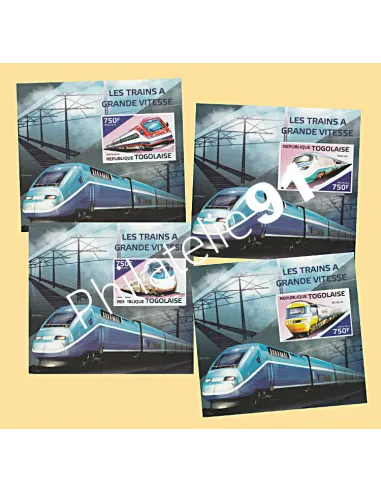TOGO - Lot de BF TGV - Collection timbre Afrique