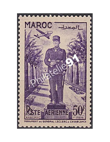 Maroc, PA n° 81, Collection Timbres Colonies