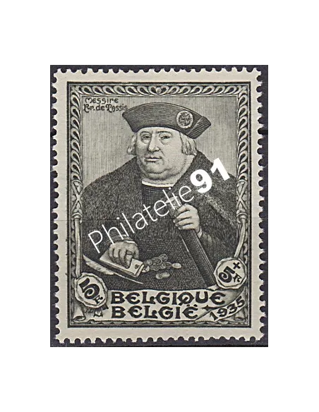 Belgique - Timbre n° 410, Collection timbre Europe