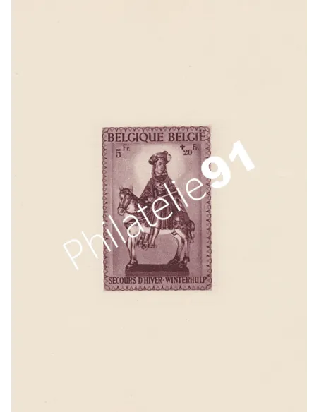 Belgique - BF n° 16, Collection timbre Europe
