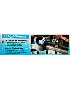 Matériel philatélique - Loupe lumineuse LED - LEUCHTTURM 301 102