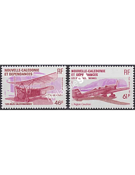 Timbres de Nouvelle-Calédonie  PA n°  230 à 231, Timbres Dom Tom
