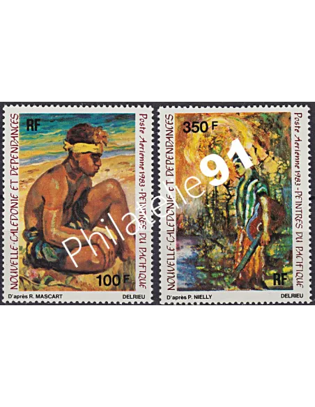 Timbres de Nouvelle-Calédonie  PA n°  234 à 235, Timbres Dom Tom