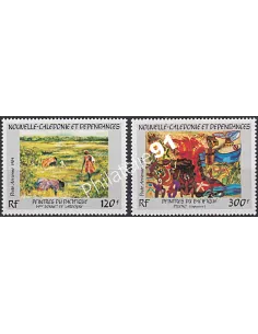 Timbres de Nouvelle-Calédonie  PA n°  245 à 246, Timbres Dom Tom
