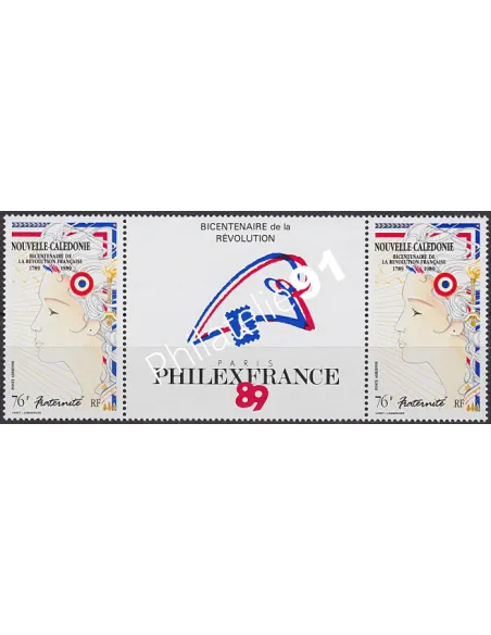Timbres de Nouvelle-Calédonie  PA n°  262A, Timbres Dom Tom