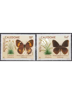Timbres de Nouvelle-Calédonie  PA n°  265 à 266, Timbres Dom Tom