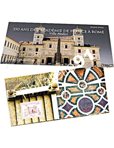 Bloc souvenir 131, Académie de France à Rome,collection timbres France