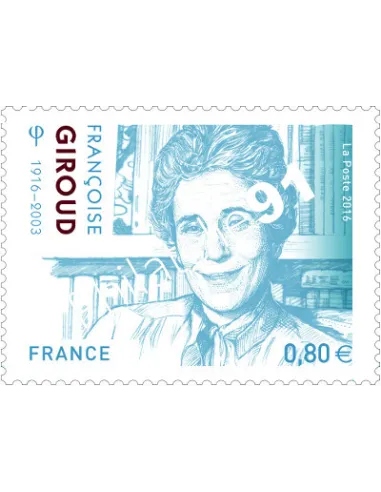 Timbre n° 5079, Françoise Giroud, collection timbres France