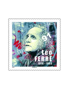 Timbre n° 5080, Léo Ferré, collection timbres France