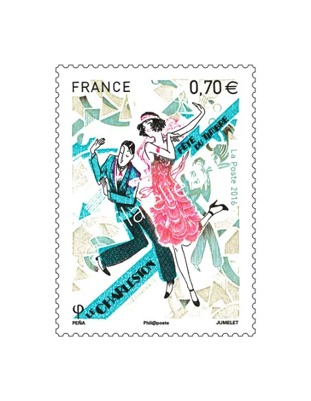 Timbre n°5083, Charleston, Fete du Timbre, collection timbres France