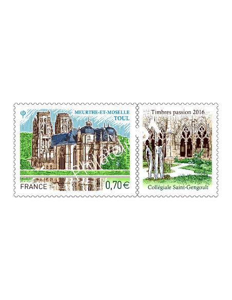 Timbre n° 5086, timbre Toul, collection timbres France
