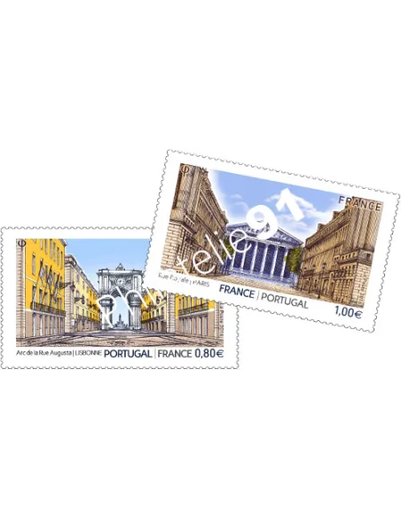 Timbre n° 5087-5088, Emission commune France-Portugal, collection timbres France