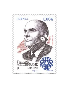 Timbre n° 5089, timbre François Mitterrand (1916-1996), collection timbres France