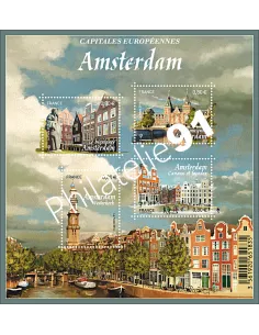 n° 5090 à 5093, Bloc Amsterdam, collection timbres France