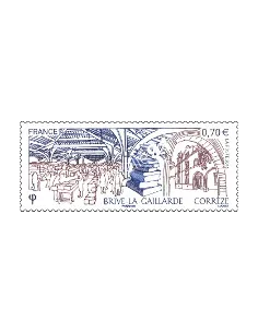Timbre n° 5104, Brive-la-Gaillarde -Corrèze, collection timbres France
