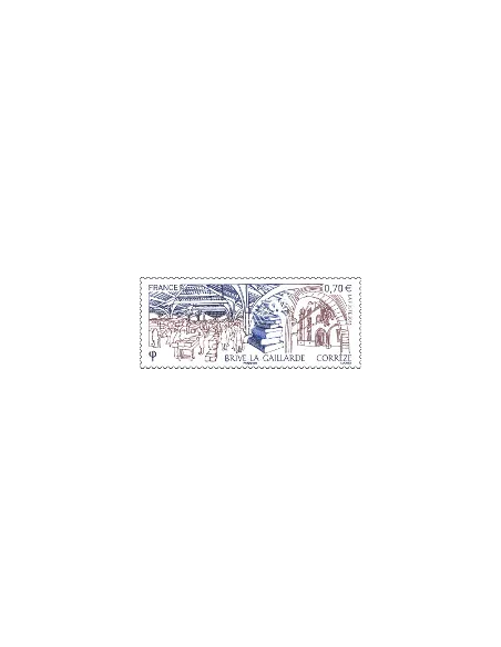Timbre n° 5104, Brive-la-Gaillarde -Corrèze, collection timbres France