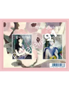 Feuille 5111-5112, Bloc Bloc Marie Laurencin,collection timbres France