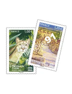Timbres de service de l’Unesco 2016, collection timbres France