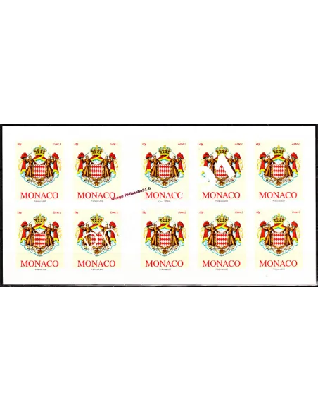MONACO - Carnet n° 16 - ARMOIRIES