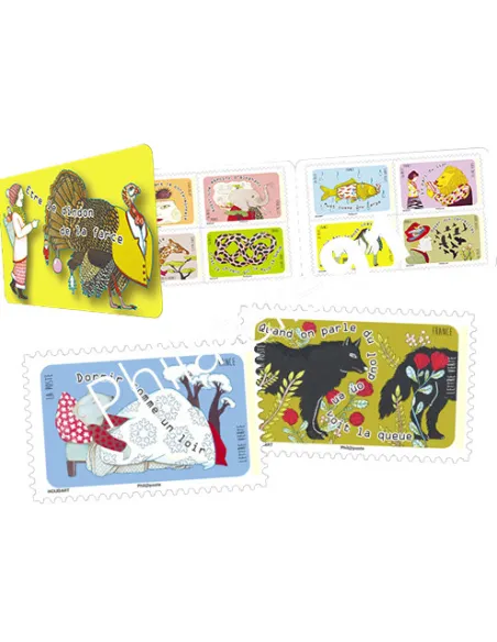 Carnet 1312, Etre le dindon de la farce, collection timbres France