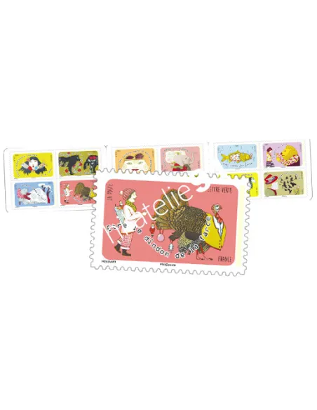 Carnet 1312, Etre le dindon de la farce, collection timbres France