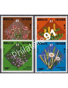 WALLIS ET FUTUNA,n° 213 à 216, collection timbres Dom-Tom