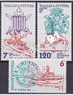 WALLIS ET FUTUNA,n° 348 à 350, collection timbres Dom-Tom