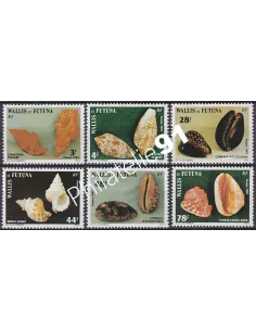 WALLIS ET FUTUNA,n° 360 à 365, collection timbres Dom-Tom