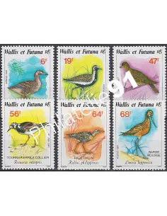 WALLIS ET FUTUNA,n° 369 à 374, collection timbres Dom-Tom