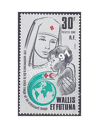 WALLIS ET FUTUNA,n° 377, collection timbres Dom-Tom