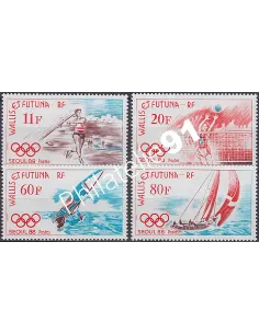 WALLIS ET FUTUNA,n° 378 à 381, collection timbres Dom-Tom