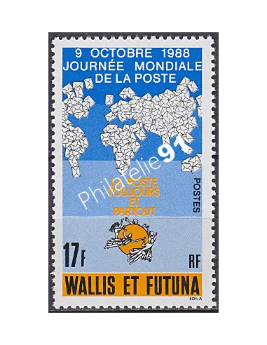 WALLIS ET FUTUNA,n° 382, collection timbres Dom-Tom
