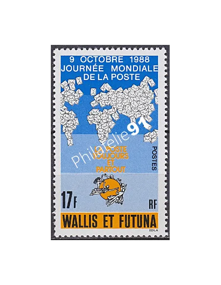 WALLIS ET FUTUNA,n° 382, collection timbres Dom-Tom