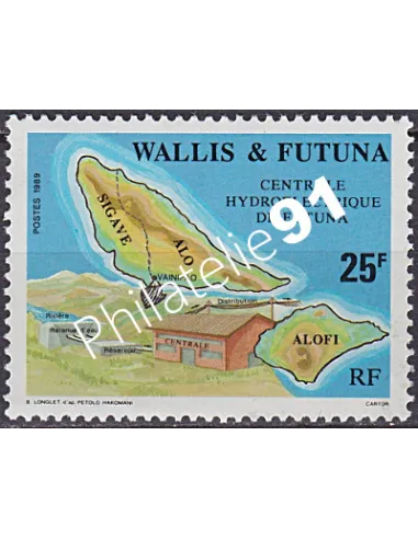 Timbre de WALLIS ET FUTUNA n° 386, Timbres des Dom Tom