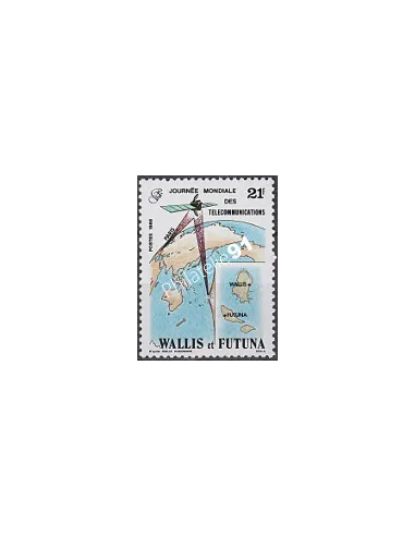Timbre de WALLIS ET FUTUNA n° 387, Timbres des Dom Tom