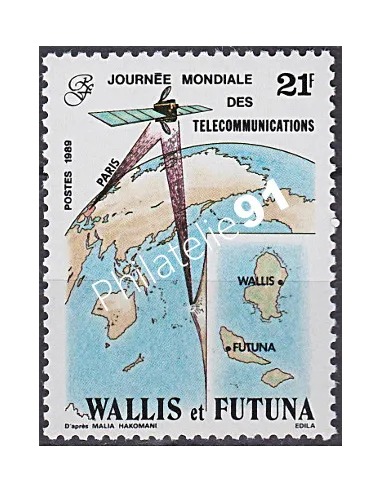 Timbre de WALLIS ET FUTUNA n° 387, Timbres des Dom Tom