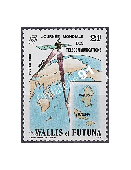 Timbre de WALLIS ET FUTUNA n° 387, Timbres des Dom Tom
