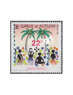 WALLIS ET FUTUNA,n° 388, collection timbres Dom-Tom