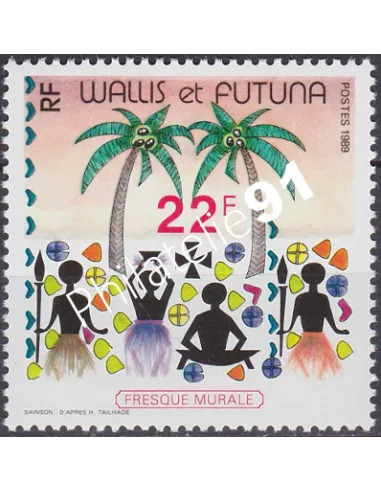 WALLIS ET FUTUNA,n° 388, collection timbres Dom-Tom