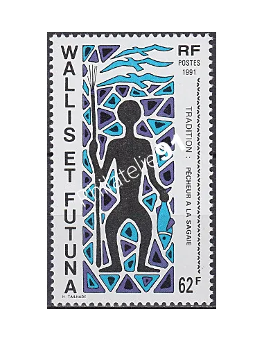WALLIS ET FUTUNA,n° 409, collection timbres Dom-Tom
