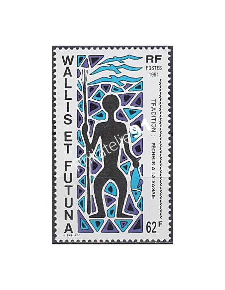 WALLIS ET FUTUNA,n° 409, collection timbres Dom-Tom