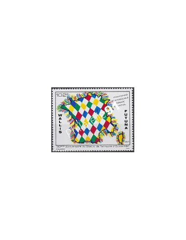 WALLIS ET FUTUNA,n° 414, collection timbres Dom-Tom