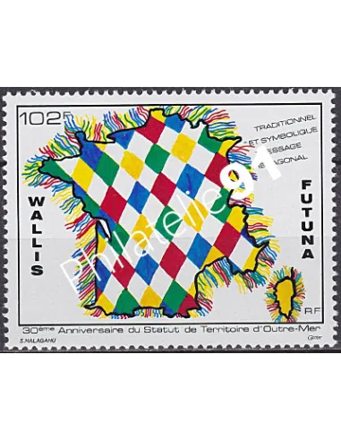 WALLIS ET FUTUNA,n° 414, collection timbres Dom-Tom