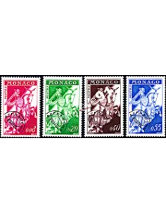MONACO - Préoblitéré n°   19 à 22 - non émis
