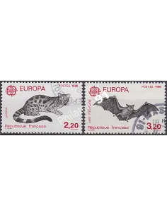 Timbre n° 2416 à 2417  oblitéré - collection timbres France