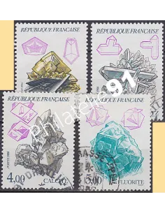 Timbre n° 2429 à 2432  oblitéré - collection timbres France