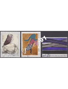 Timbre n° 2446 à 2448  oblitéré - collection timbres France